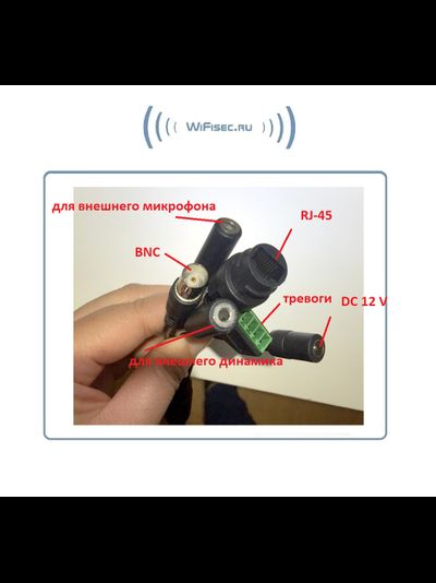 Панорамная WiFi/LAN видеокамера с DVR и аудиоканалом, Full HD 2 Mp (freeip PRO)