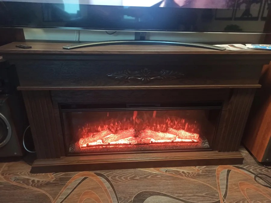 Линейный камин электричесский Денвер
