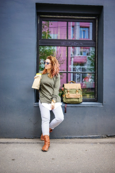 Рюкзак Ginger Bird Grog 15 Green