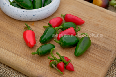 Перец острый Biker Billy Jalapeno (Байкер Билли Халапеньо), 10 шт