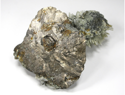 Пирротин, Кварц, Сфалерит (Марматит), Россия, Дальнегорск (95*67*55 мм, 349 г) №26198