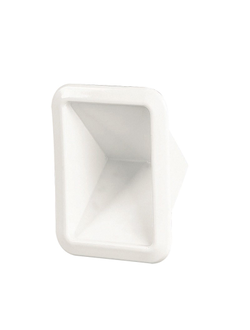 Встраиваемый бокс для заливной горловиной Nuova Rade 44302 без крышки 191x145х80мм белый