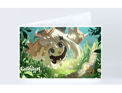 Обложка на зачетную книжку Genshin Impact, Геншин Импакт №3