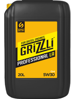 Grizzli Professional LA 5W-30 масло моторное CI-4/E6/E7