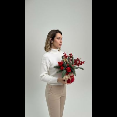 Новогодняя композиция № 1191