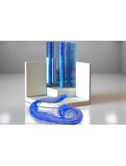 Сенсорный мягкий уголок КОМФОРТ (фибероптический) 60х60 ?10см.