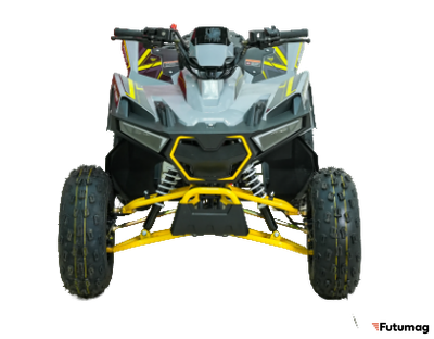 Квадроцикл бензиновый MOTAX GRIZLIK RAPTOR D125 желтый