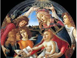 Картина обогреватель, репродукция Сандро Боттичелли Мадонна Магнификат