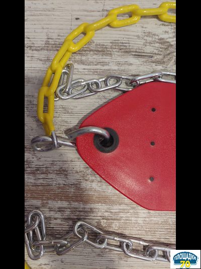 Качели гибкие на цепи в полимере