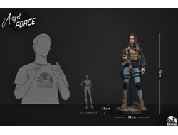 ПРЕДЗАКАЗ - Боевая подруга Мия - Коллекционная ФИГУРКА 1/3 scale Angel Force MIA (GJKD0001) - Infinity Studio ?ЦЕНА: 154900 РУБ.?