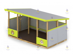 1360.3 Теневой навес «Джунгли» зеленый