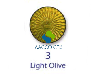 Австрийская горячая эмаль прозрачная AV 3 Light Olive (730-770'C) 10 гр
