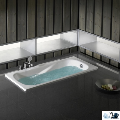 Ванна Roca Princess 170 х 70 см 2209E0000, стальная, толщина стали 2,4 мм