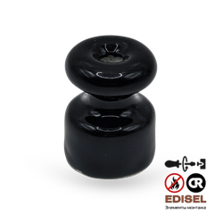 Керамический изолятор 23х18 черный