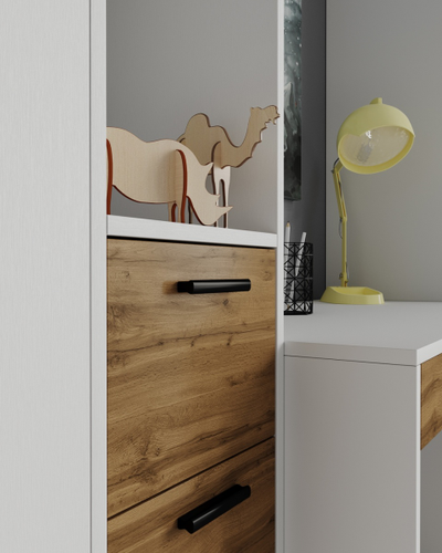 Спальный гарнитур Сканди вариант 3 (Гросс)