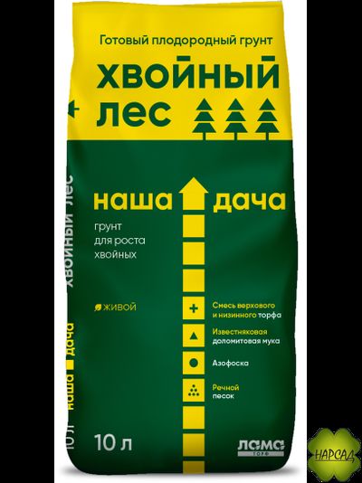 ГРУНТ "НАША ДАЧА. ХВОЙНЫЙ ЛЕС" 42 л