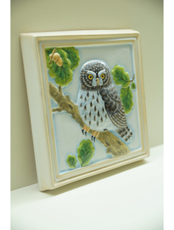 Воробьиный сыч (панно)