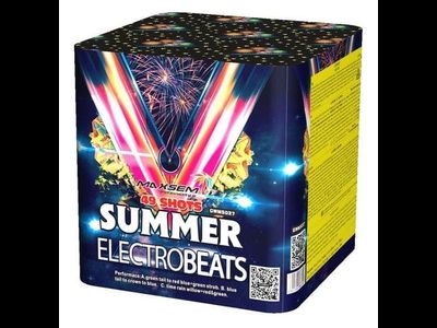 Батарея салютов SUMMER ELECTROBEATS GWM5037 MAXSEM | Neva-Salut.com