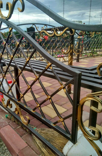 Ритуальная ограда -Арт 06