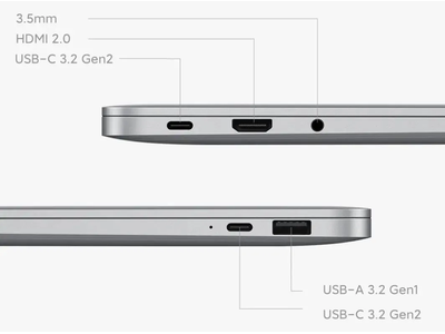 Xiaomi RedmiBook Pro 14" IPS Ryzen7 6800H 16Gb, (SSD)512Gb Win10Tr Серый