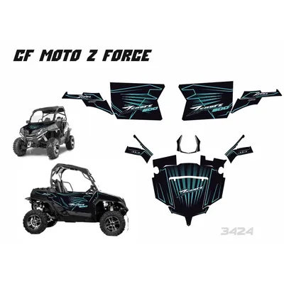 Наклейки на Багги CFMOTO ZFORCE  Z8 800 2015#3424