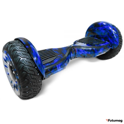 Гироскутер Smart Balance Cross-Country 12 дюймов Синий огонь (Самобаланс + Приложение)