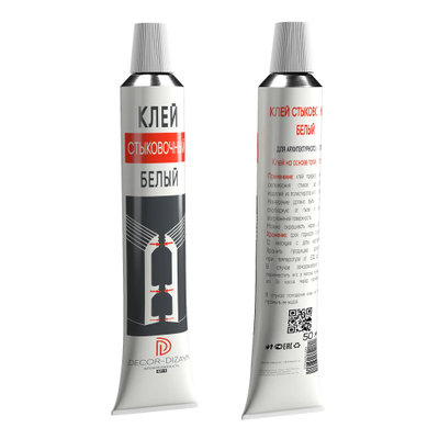 ST-1/Клей стыковочный белый DECOR-DIZAYN 50 мл
