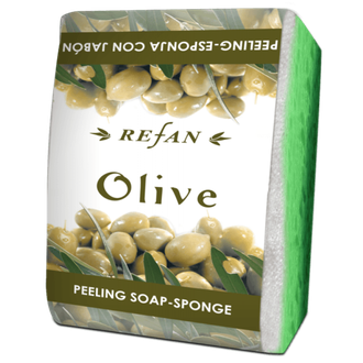Мыло-губка Olive Refan 75г
