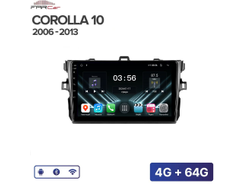 Штатная магнитола FarCar DX063M для Toyota Corolla 10 E140 E150 (2006-2013) на Android (4GB/64GB/WiFi/GPS/BT/IPS)