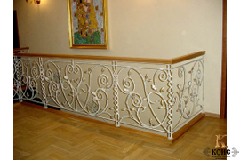 Кованые перила и лестничные ограждения