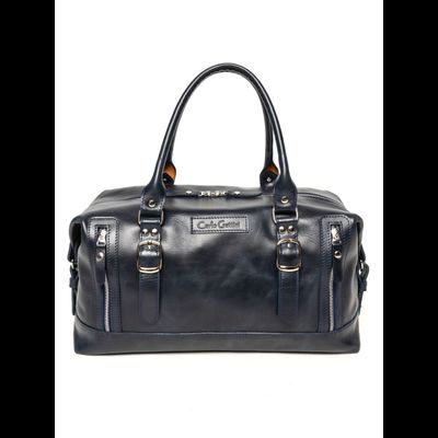 Кожаная дорожная сумка Ravenna Premium blue (арт. 4047-19)