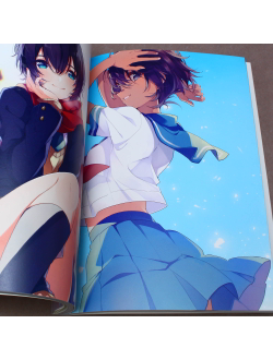 Оригинальный Арт Бук School Girls Illustrations - Japan Art Book