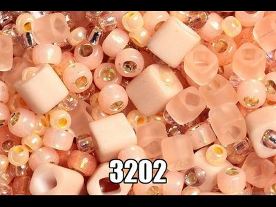 3202 TOHO Beads Mix Piichi - Peach / БИСЕР ТОХО МИКС - ПЕРСИК