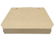 Коробка для пиццы/пирогов (крафт, Т22В), 340*340*40мм