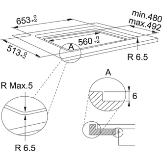 FMA 654 I F BK (108.0606.111) вар. поверхность индукция