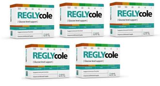 Reglycole биологически активная добавка к пище (5 упаковок).
