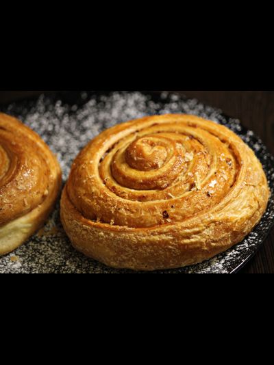 Улитка с корицей и грецким орехом (100 гр)