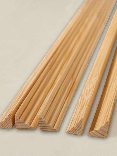 Раскладка срощенная угловая 15мм*15мм*2,5м