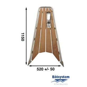 Бушприт-площадка Batsystem GPAT100 1150 x 520 мм, 9519037436