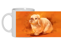 Кружка год Кролика №14