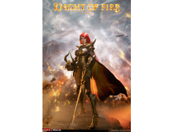 Рыцарь Пламени в золотом - Коллекционная ФИГУРКА 1/6 scale Knight of Fire - Golden  (PL2020-173A) - TBLeague