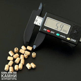 Цилиндры из дерева 5,8-6,4х4,5-4,7 мм, цена за набор