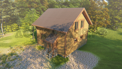 Коттедж 7,6х7,6