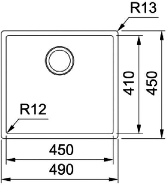 Мойка Franke Box BXX 210-45