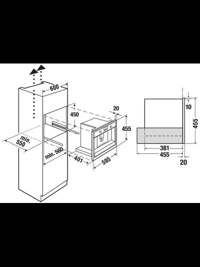 Встраиваемая кофемашина Kuppersbusch CKV 6550.0 G5 Black Velvet