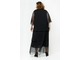Вечернее длинное платье из шифона Арт. 2334101 (Цвет черный) Размеры 50-76