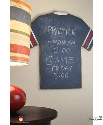 Грифельная доска ФУТБОЛКА