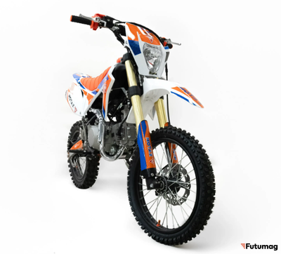 Питбайк MOTAX MX 125 Белый-оранжевый