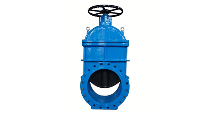 Ду 350 30ч39р ЗАДВИЖКА ФЛАНЦЕВАЯ С ОБРЕЗИНЕННЫМ КЛИНОМ