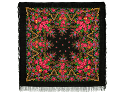 Павловопосадский платок Русская красавица 325-18